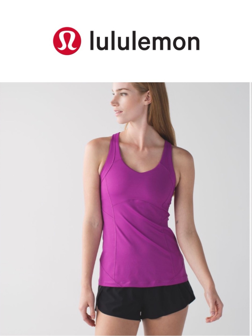 lululemon athletica Kanto Catch me Racerback Tank Top - Ultra Violet